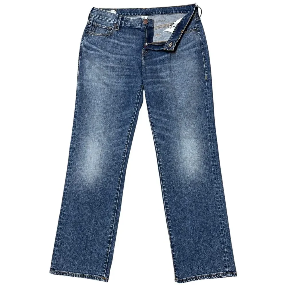 True Religion Rumer Loose Relaxed Straight Mid Rise Jeans 29